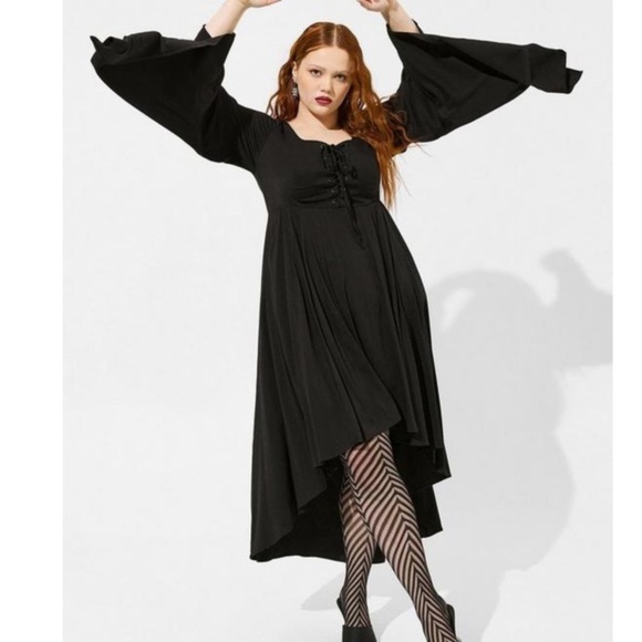 TORRID NWT HALLOWEEN COSTUME WITCH DRESS - Picture 1 of 9